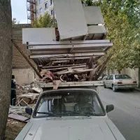 نرده کرکره ورق ضایعاتبی تیرآهن