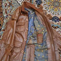 کاپشن چرم برند نوین چرم