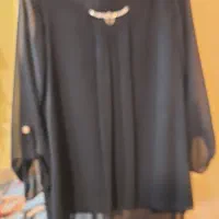 شومیز حریر مشکی