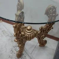 میز کنارسالنی چوب راش