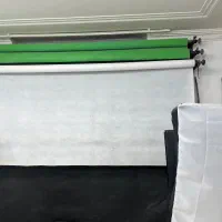 پرده عکاسی با ریل