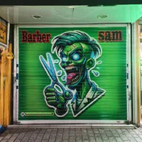 چاپ حرفه ای نصب حرفه ای استیکر و مش کاملا خشک