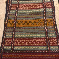 پادری زیبا گلیم بافته شده