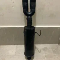 منبع اگزوز ۲۲۰ بنزی با سر اگزوز دولول اکبند|قطعات یدکی و لوازم جانبی|کرمانشاه, |دیوار