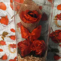 باکس گل ربانی اکلیری|گل مصنوعی|کرمان, |دیوار