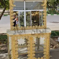 کمدلباس برنجی آلیاژی ست جهیزیه برنزی کنارسالنی|جاکفشی، کمد، دراور|مشهد, حسین‌آباد|دیوار