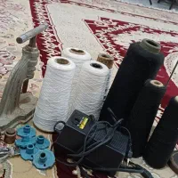 وسایل خیاطی و دستگاه دکمه زن
