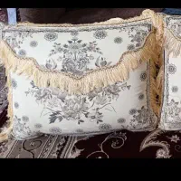 ۶عدد پشتی الیافی  وزن ده کیلو اصل  یال دار