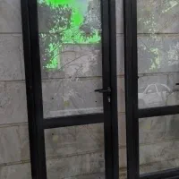 دوعدد درب بالکن المنیوم اختصاصی و پنجره پی سی