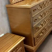 سرویس خواب دونفره سلطنتی|تخت و سرویس خواب|قوچان, |دیوار