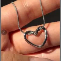 گردنبند قلب دفرمه