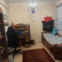 سرویس خواب نوجوان با باکس زیر تخت طرح کشتی