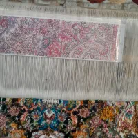 فرش نیمه کاره زرنیم سالاری|فرش|تبریز, |دیوار