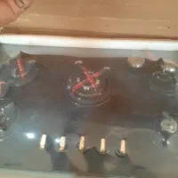 گاز پنج شعله شیشه ای نو داخل کارتن