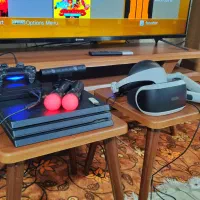 ps4 pro کپی خور ورژن 9 فول پک vr و تفنگ