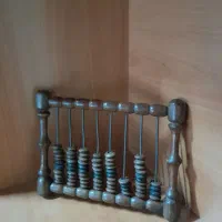 چرتکه قدیمی چوبی آنتیک حدود۱۰۰ساله