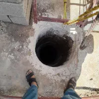 چاه فاضلاب اب حرفه ایی