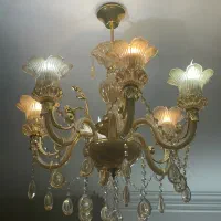 دو عدد لوستر