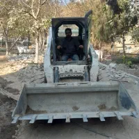 حمل نخاله با بابکت کامیون