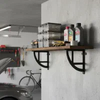 پایه نگهدارنده قفسه - شلف گونیا ارسال رایگان|کتابخانه، شلف، قفسههای دیواری|میاندوآب, |دیوار