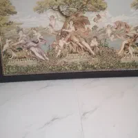 یک عدد فوتبال دستی نونو با یک عدد تابلو ترمه|اسباببازی بچه|ملایر, |دیوار