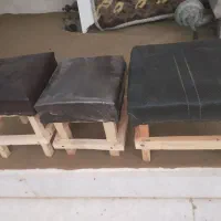 کرسی چوبی برای نشستن|صندلی و نیمکت|بندر گناوه, |دیوار