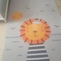 فرش لوستر پرده اتاق کودک