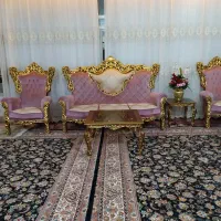 فروش مبل سلطنتی نه نفره|مبلمان خانگی و میز عسلی|لردگان, |دیوار