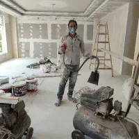 نقاشی ساختمان، کاغذ دیواری،گچ کاری و تزئینات