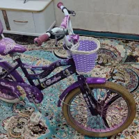 دوچرخه 20 دوخترونه در حد نو