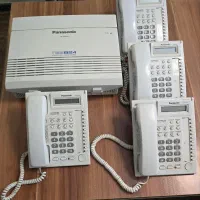 سانترال TES824 به همراه ۴ تلفن