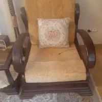 سرویس مبل هفت نفره سالم در حد نو|مبلمان خانگی و میز عسلی|سراوان, |دیوار