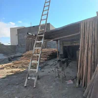 نردبان چوبی باضمانت کلی و جزعی|ابزارآلات|مشهد, پنجتن|دیوار