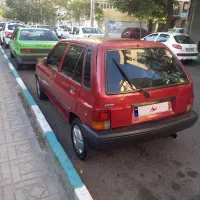 پراید هاچبک آلبالویی مدل ۸۸
