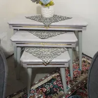 کنسول اینه میز تلویزیون میز وسط مبلی و عسلی سه تای|بوفه، ویترین، کنسول|تهران, یافت‌آباد|دیوار