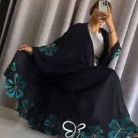 عبای عربی دست دوز و جواهر دوزی شده|لباس|کیش, |دیوار