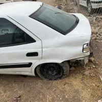 زانتیا تصادفی مدل ۸۹ سفید|خودرو سواری و وانت|قزوین, |دیوار