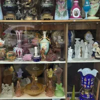 مجسمه آنتیک اروپایی لالیک و برنز