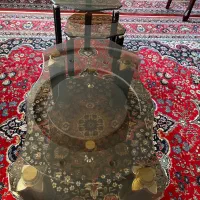 میز شیشه ای