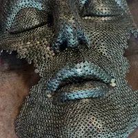 پرتره صورت،سردیس اسب،مجسمه فلزی