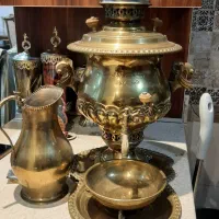 سرویس کامل سماور زغالی ۶لیتری برادران تبریز