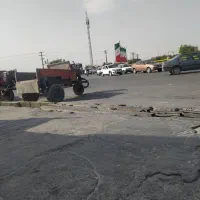 حمل نخاله مصالح ساختمانی با سه چرخ