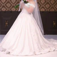لباس عروس دنباله دار