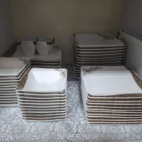 سرویس چینی ۲۴ نفره|ظروف سرو و پذیرایی|جوانرود, |دیوار