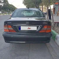 سمند ۹۱مشکی متالیک|خودرو سواری و وانت|شهرضا, |دیوار