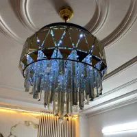 لوستر کنترل دار|لوستر و چراغ آویز|لاهیجان, طالقانی|دیوار