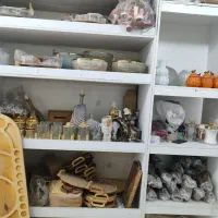 ویترین چوبی و قفسه چوبی