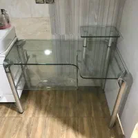 میزشیشه ای کامپیوتر وتحریر|میز تحریر و کامپیوتر|تهران, کن|دیوار