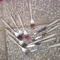 قاشق و چنگال|ظروف سرو و پذیرایی|شاهین‌شهر, خانه کارگر|دیوار