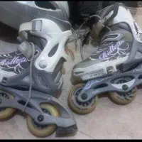فروش اسکیت Rollerblay  با لوازم جانبی|دوچرخه، اسکیت، اسکوتر|کیش, |دیوار
